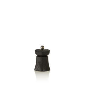 Was Germany Pfeffermühle mit Carbonstahl Mahlwerk IRON CRUSH, Höhe 9,5 cm, schwarz, Gusseisen