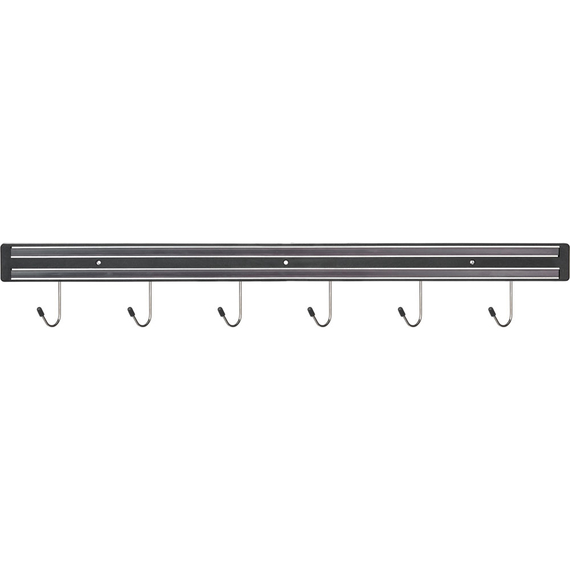 Magnet-Messerhalter mit 6 Haken, L. 600 mm