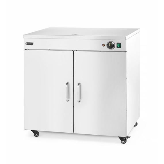 Hendi Tellerwärmer doppelt, 230V/800W, 735x589x(H)766mm