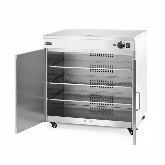 Hendi Tellerwärmer doppelt, 230V/800W, 735x589x(H)766mm