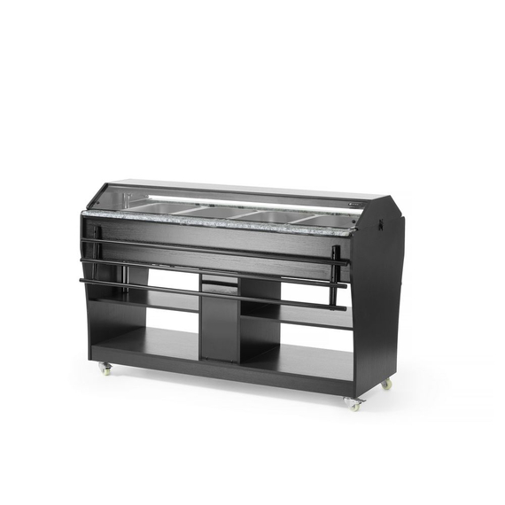 Arktic Buffet-Theke beheizt, GN 1/1, 1490x765x(H)1370mm