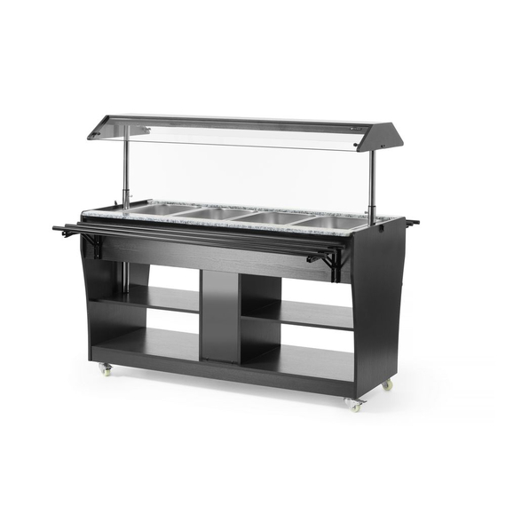 Arktic Buffet-Theke beheizt, GN 1/1, 1490x765x(H)1370mm