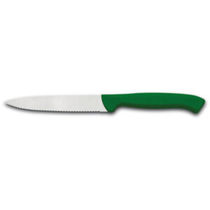Gemüsemesser Serie Zippy, Sägeschliff, grün, L. 120 mm