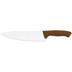 Kochmesser Serie Zippy, braun, L. 210 mm