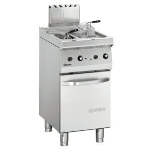 Bartscher Fritteuse Gas, 700, B400, 2x7L