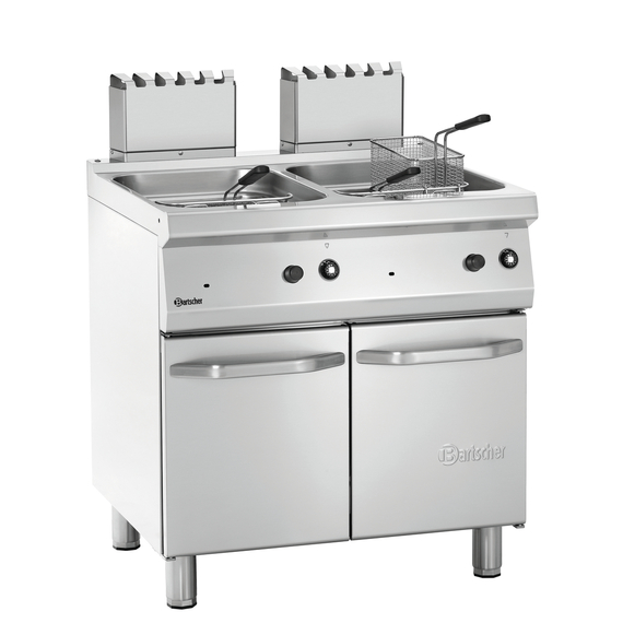 Bartscher Fritteuse Gas, 700, B800, 2x15L