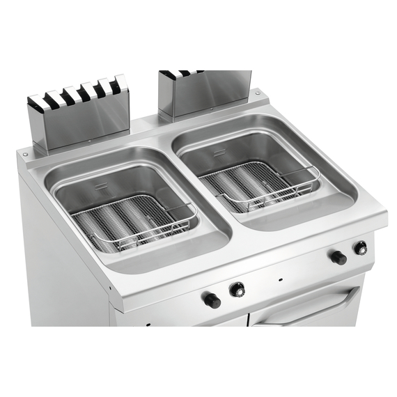 Bartscher Fritteuse Gas, 700, B800, 2x15L