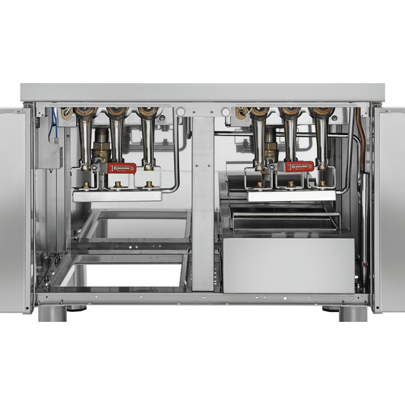 Bartscher Fritteuse Gas, 700, B800, 2x15L