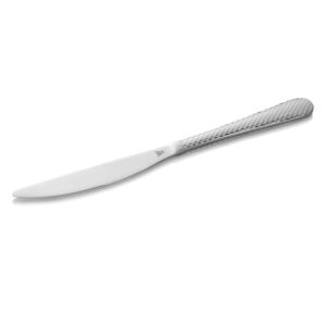Was Germany Menümesser Set CELESTE, 23,5 cm, mit strukturierter Oberfläche, Set á 12 Stück, Chromstahl 13/0