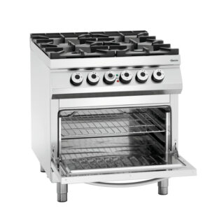 Bartscher 4 Flammen Gasherd, EBO 2/1GN