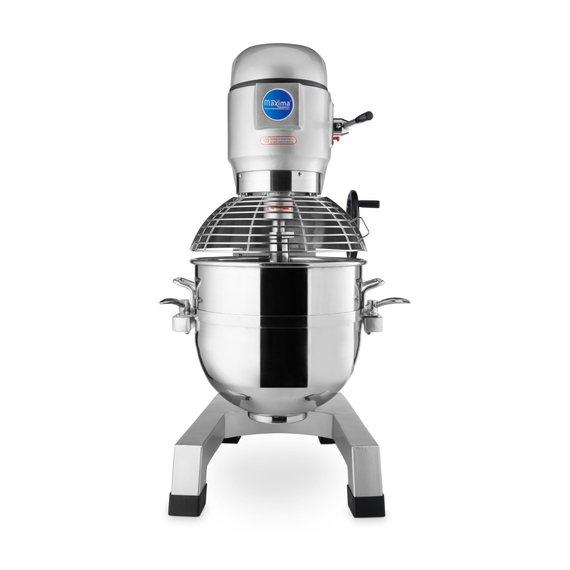 Maxima Gastro Planetenmischer - 60 l - Bis 30 kg Teig - 3 Geschwindigkeit