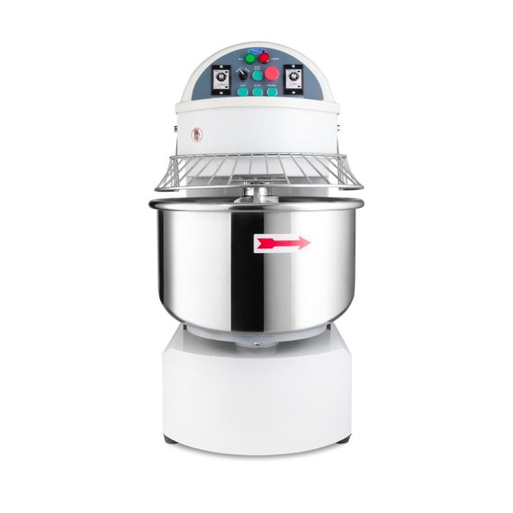Maxima Gastro Teigmischer - 75 l - 48 kg Teig - 2 Geschwindigkeiten