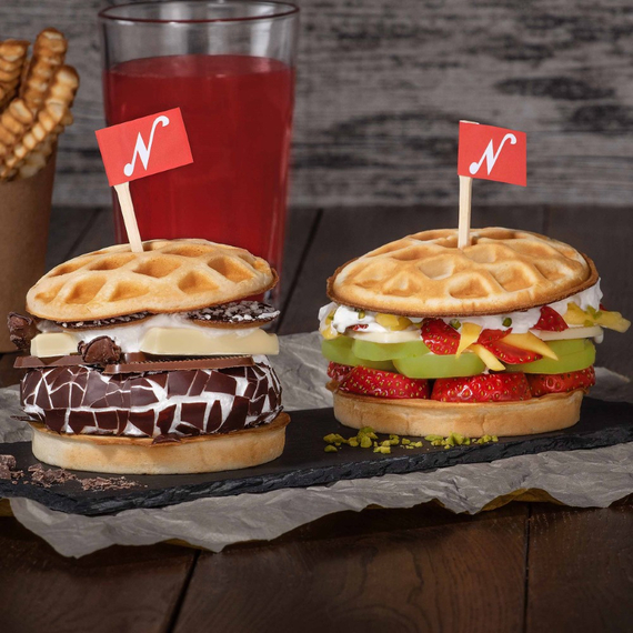 Neumärker Waffel-Burger Wechselplatten für Thermocook®