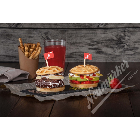 Neumärker Waffel-Burger Wechselplatten für Thermocook®
