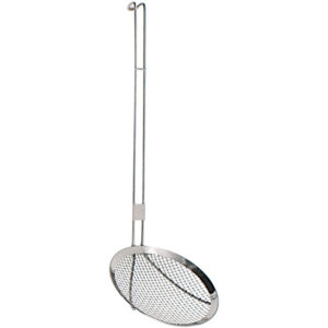 Edelstahl Netzschaumlöffel, Ø 16 cm, Länge 35 cm