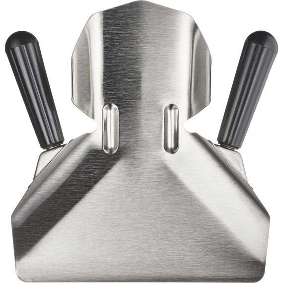 Edelstahl Pommesschaufel, Länge 23 cm