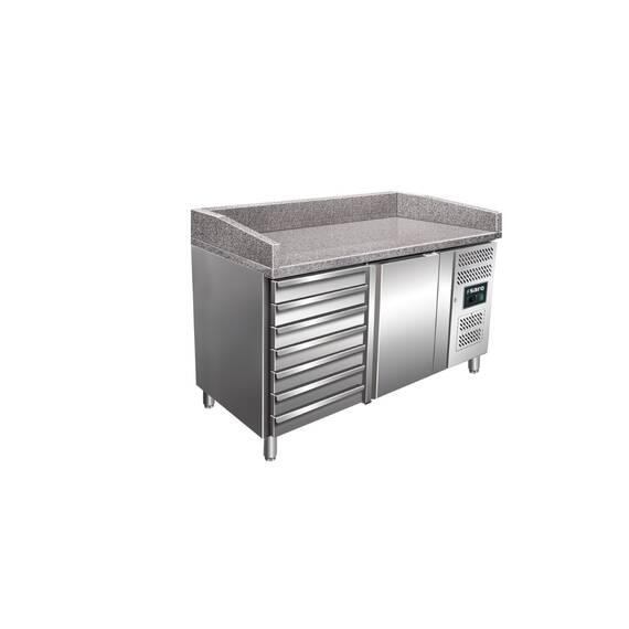 SARO Pizzatisch mit Schubladen MARGA PZ 1610 TN