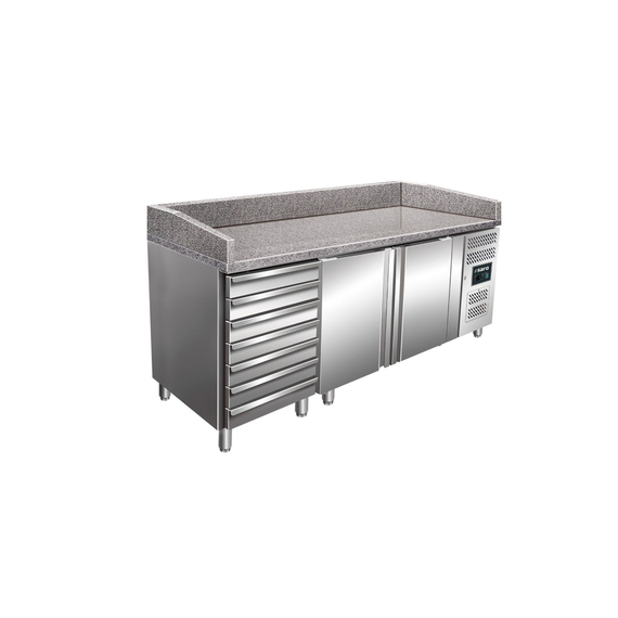 SARO Pizzatisch mit Schubladen MARGA PZ 2610 TN