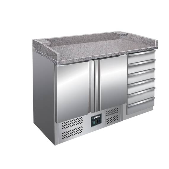SARO Pizzatisch mit Schubladen PZ 9001