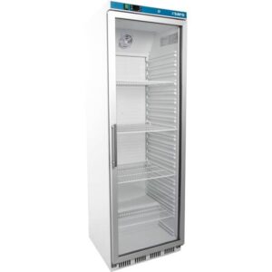 SARO Lagerkühlschrank mit Glastür - weiß HK 400 GD