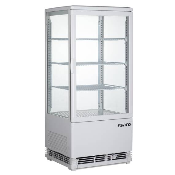 SARO Kühlvitrine SC 80 weiß