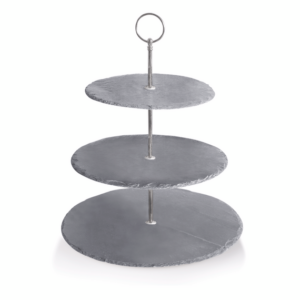 Was Germany Etagere SLATE LINE, 3-stufig, Höhe 34 cm, Naturschiefer