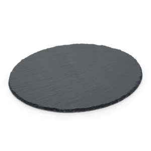 Was Germany Naturschieferplatte SLATE LINE, Ø 30 cm, Naturschiefer