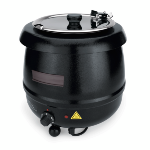 Was Germany Elektro Suppentopf, 8 ltr., Ø 32 cm, Höhe 37,5 cm, Stahl, Edelstahl