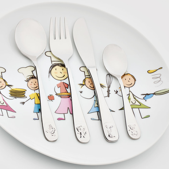 Kinder-Gabeln, Stalgast, Besteckserie Kids, Edelstahl
