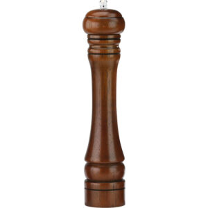 Salz- und Pfeffermühle, Holz, dunkelbraun, Keramikmahlwerk, H. 263 mm