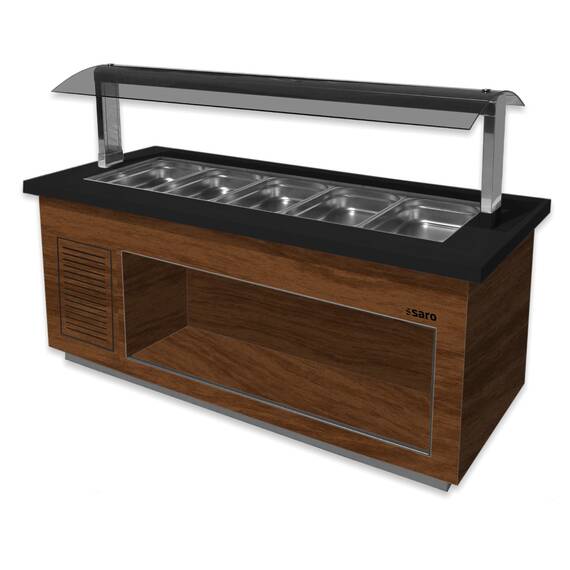 SARO Heißes Buffet Premium Line SB-H170 braun/schwarz