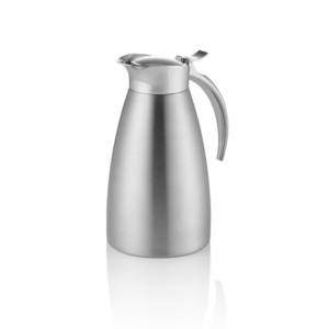 Was Germany Isolierkanne, 0,6 ltr., Ø 10,5 cm, Höhe 19,5 cm, Chromnickelstahl 18/8