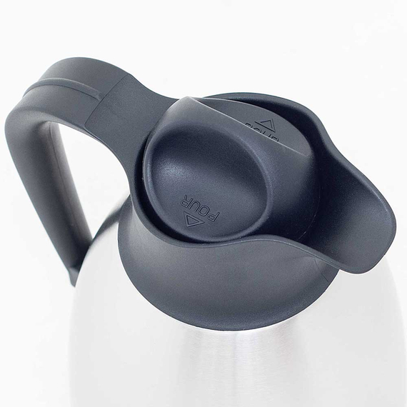 Stalgast Edelstahl Isolierkanne, 1,5 Liter, mit Schraubdeckel