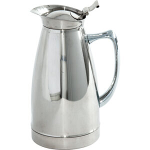 Stalgast Edelstahl Isolierkanne, Edelstahl, 2 Liter, mit Klappdeckel
