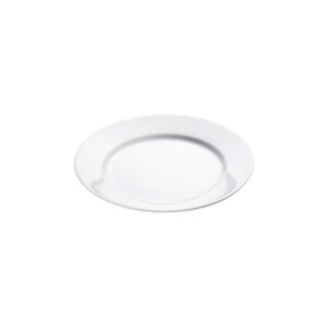 Flacher Teller, reinweißes Hotelporzellan, Serie Isabell, Stalgast, Ø 180 mm