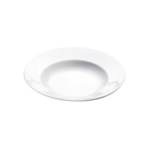 Suppenteller, reinweißes Hotelporzellan, Serie Isabell, Stalgast, Ø 230 mm