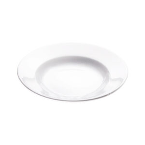 Tiefer Teller, reinweißes Hotelporzellan, Serie Isabell, Stalgast, Ø 250 mm