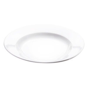 Suppenteller, reinweißes Hotelporzellan, Serie Isabell, Stalgast, Ø 305 mm
