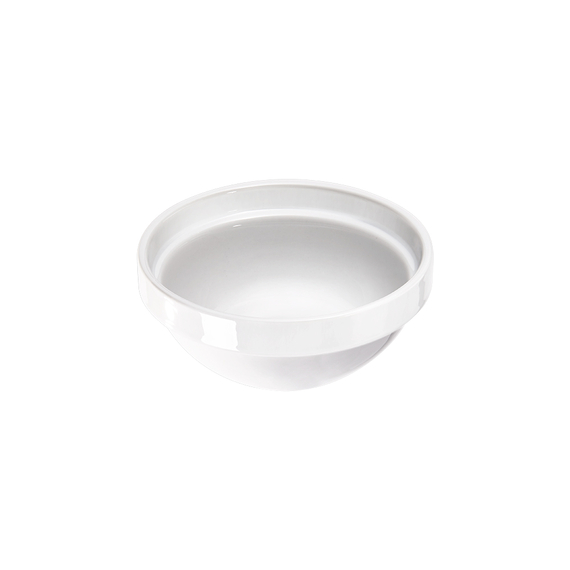 Kleine Schale, reinweißes Hotelporzellan, Serie Isabell, Stalgast, Ø 130 mm