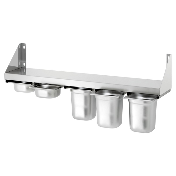 Bartscher Gewürzbord, 5x1/6GN