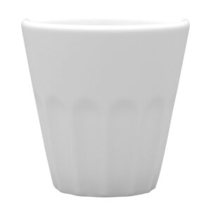 Espressobecher, Porzellan, weiß, Serie Kaszub/Hel, Lubiana, 0,1 Liter