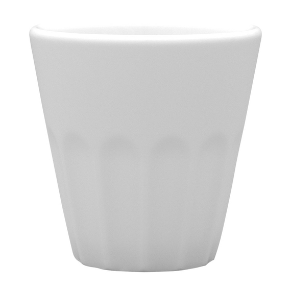 Espressobecher, Porzellan, weiß, Serie Kaszub/Hel, Lubiana, 0,1 Liter