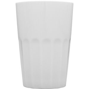 Große Becher, Porzellan, weiß, Serie Kaszub/Hel, Lubiana, 0,4 Liter