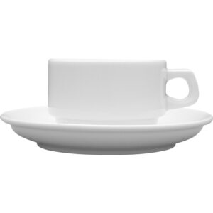 Untertasse für Espressotasse, Porzellan, Lubiana, Serie Kaszub/Hel, Ø 150 mm
