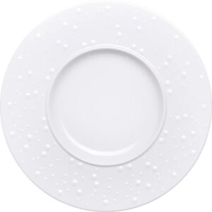 Pasta-/Dessertteller, flach, Serie Rosa, weiß, Ø 300 mm, 6 Stück