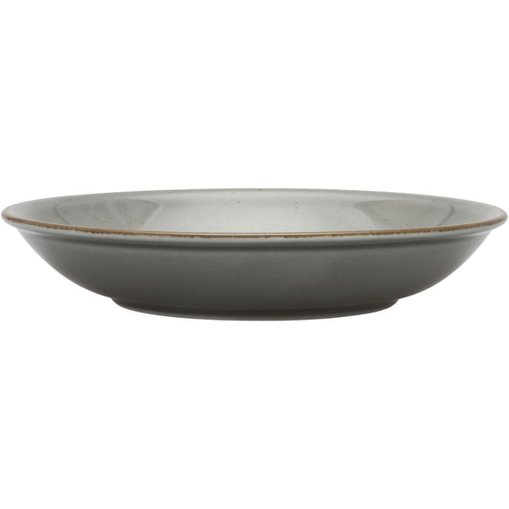 Teller tief, Serie Hotel, grau, braun gesprenkelt, Ø 230 mm, 12 Stück