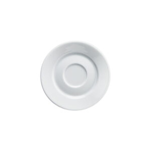 Untertasse aus Porzellan, weiß, Serie Versailles, Lubiana, Ø 145 mm