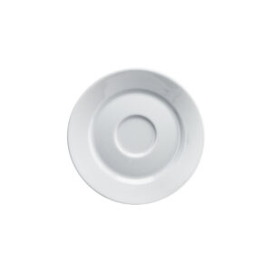 Untertasse aus Porzellan, weiß, Serie Versailles, Lubiana, D. 160 mm