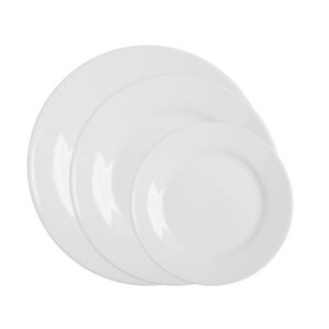 6 Teller flach, Fahne, Serie Classic von Stalgast Ø 160 mm