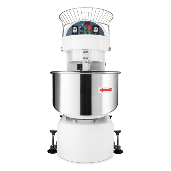 Maxima Gastro Teigmischer - 200 l - 120 kg Teig - 2 Geschwindigkeiten - 400 V